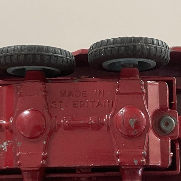 Vintage Corgi Major Toys No 1121 Chipperfields Int Circus Crane Truck 6x6 Red - Picture 9 of 16